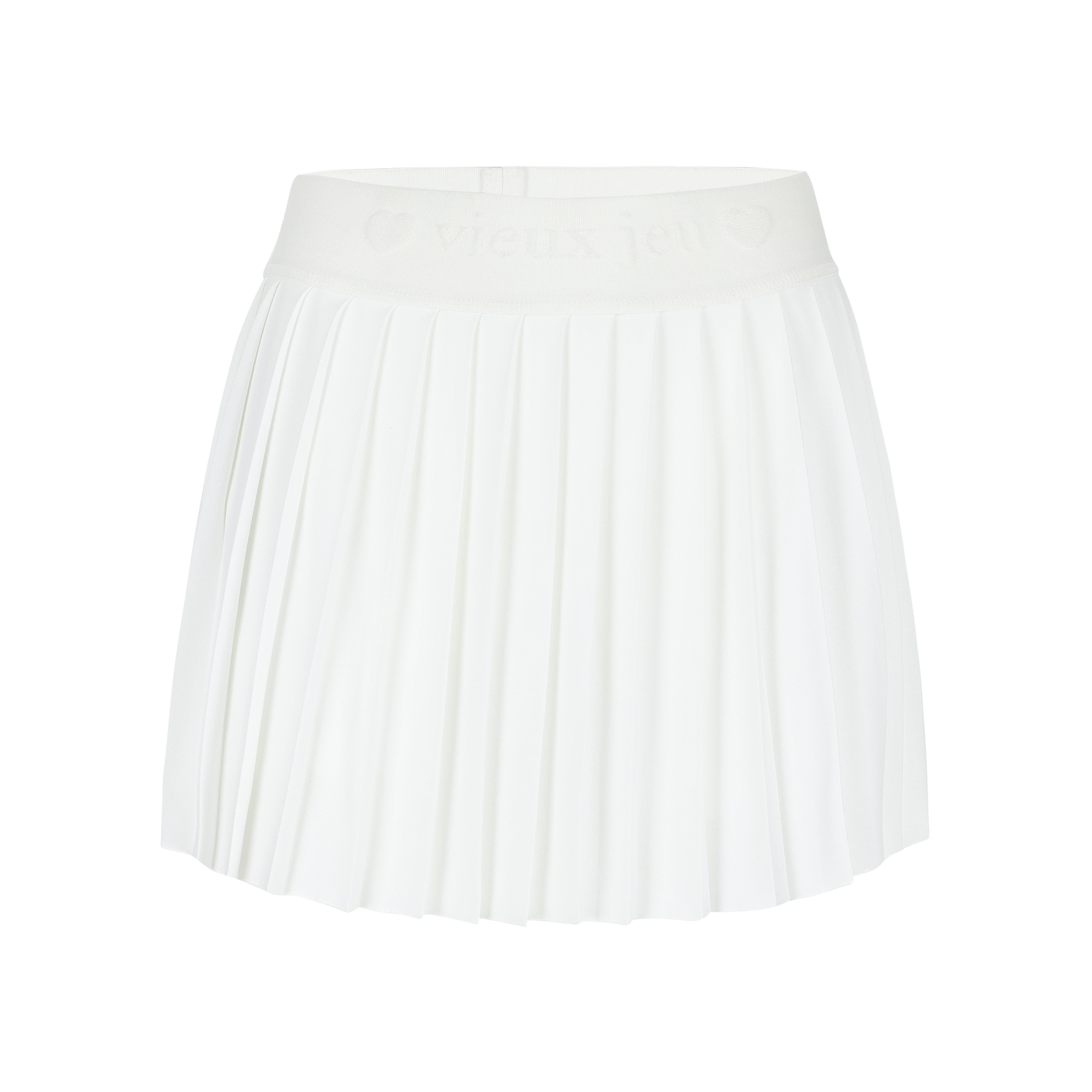 Sijonas VIEUX JEU Chantal Heart White (XL)
