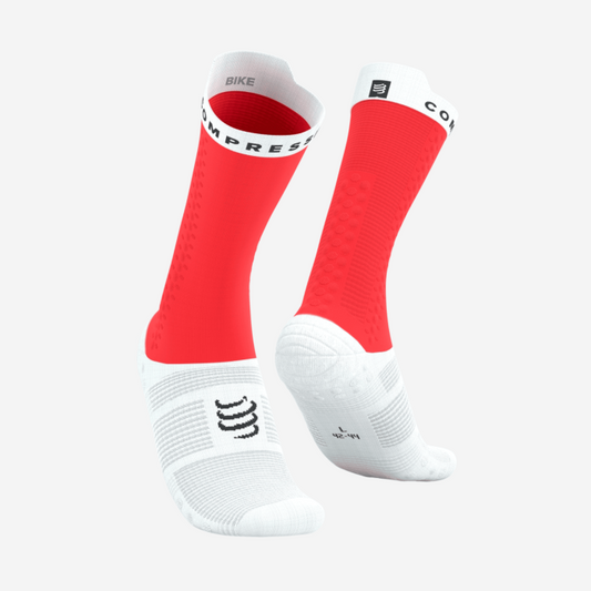 COMPRESSPORT PRO RACING V4.0 BIKE dviratininko kojinės