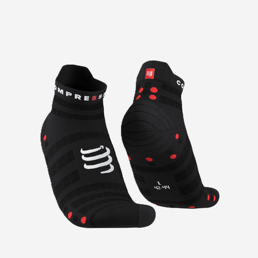 COMPRESSPORT PRO RACING V4.0 ULTRALIGHT trumpos bėgimo kojinės