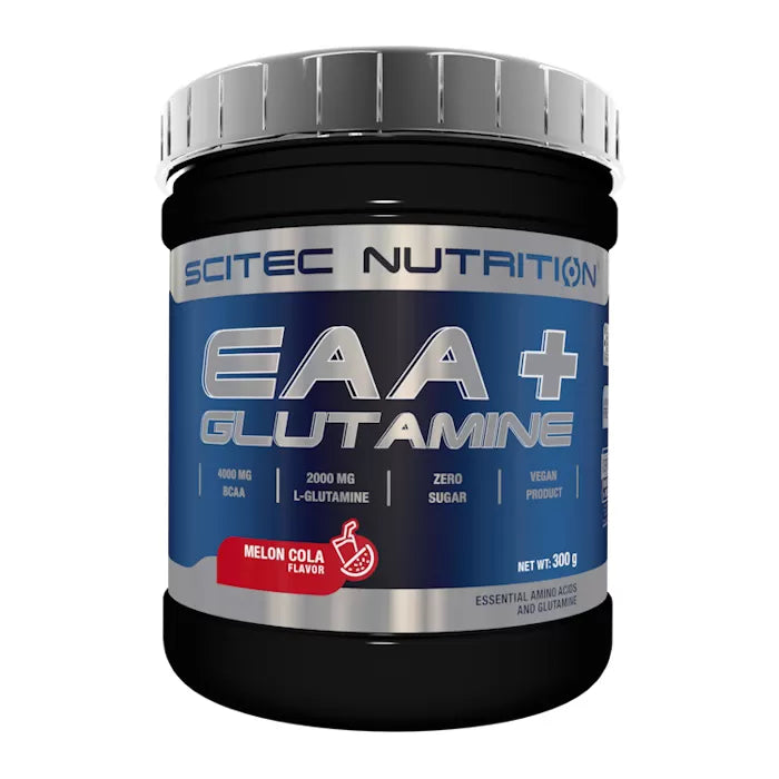 scitec eaa glutamine melionas kola