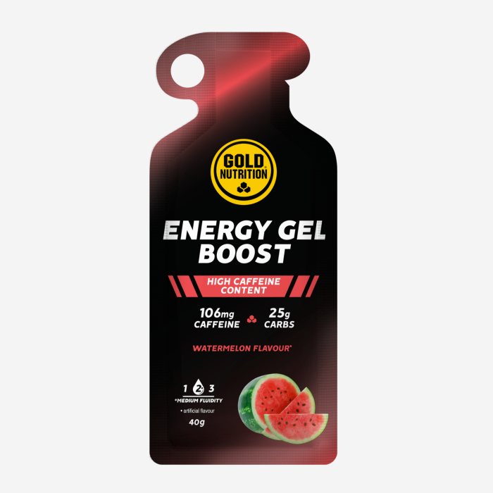 GOLD NUTRITION BOOST+ CAF+ energetinis geliukas