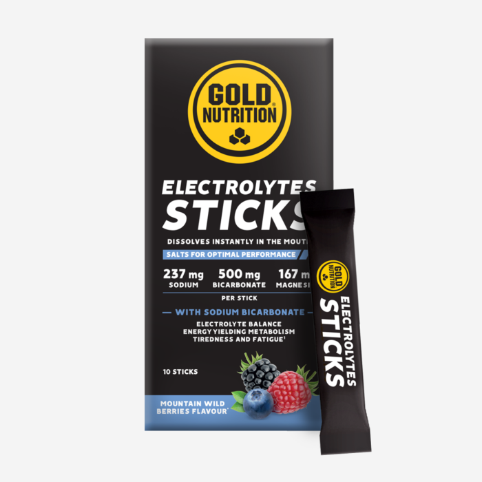 GOLD NUTRITION ELECTROLYTES STICKS elektrolitai