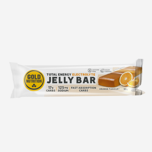 GOLD NUTRITION JELLY BAR energetinis guminukas (iki 24g angliavandenių)