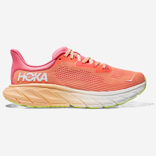 Hoka Arahi 7 bėgimo batai moterims koralinė