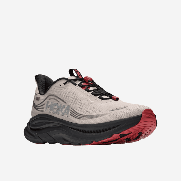 HOKA Clifton 11 GTX vyriški bėgimo batai – Pilka/Juoda