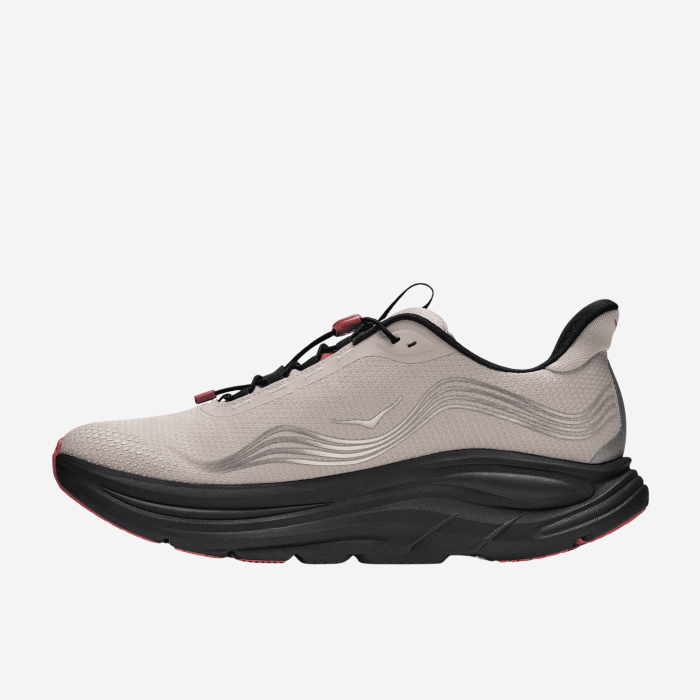 HOKA Clifton 11 GTX vyriški bėgimo batai – Pilka/Juoda