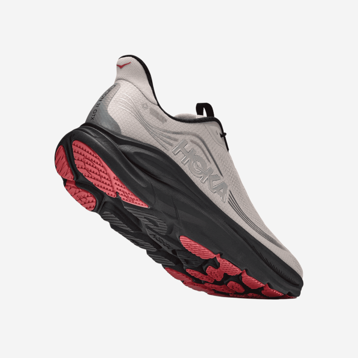 HOKA Clifton 11 GTX vyriški bėgimo batai – Pilka/Juoda