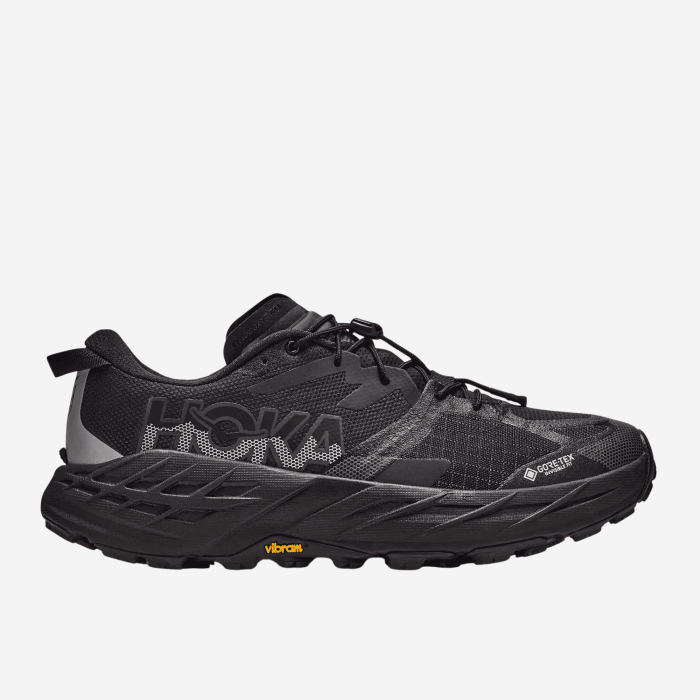 HOKA Speedgoat 7 GTX vyriški batai, juoda / pilka – 1