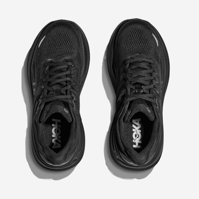 HOKA BONDI 9 vyriški bėgimo batai (sp. juoda) - FitZone