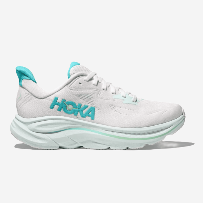 HOKA CLIFTON 10 women's running shoes (white)