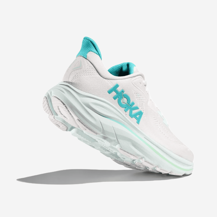 HOKA CLIFTON 10 women's running shoes (white)