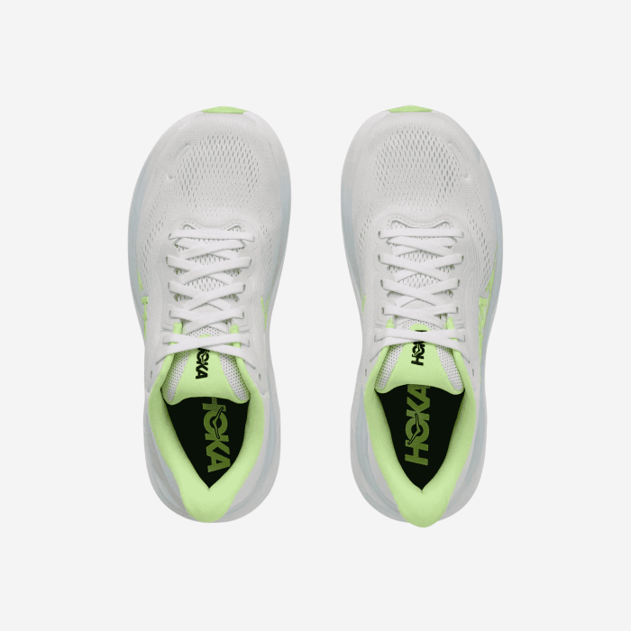 HOKA Clifton 11 löparskor för kvinnor (Sp. Vit/Grön) - FitZone