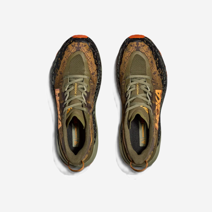 Hoka Speedgoat 6 Wide wide men's trail boots (sp. Brown/camouflage)