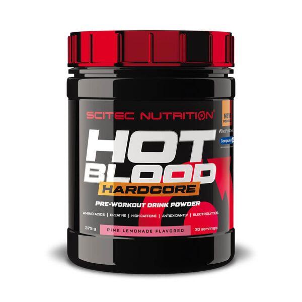 Scitec Nutrition Hot Blood Hardcore 375g. Pre-Workout with caffeine