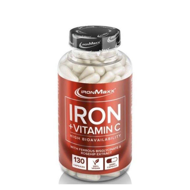 IronMaxx Iron + Vitamin C 130 kaps. IronMaxx