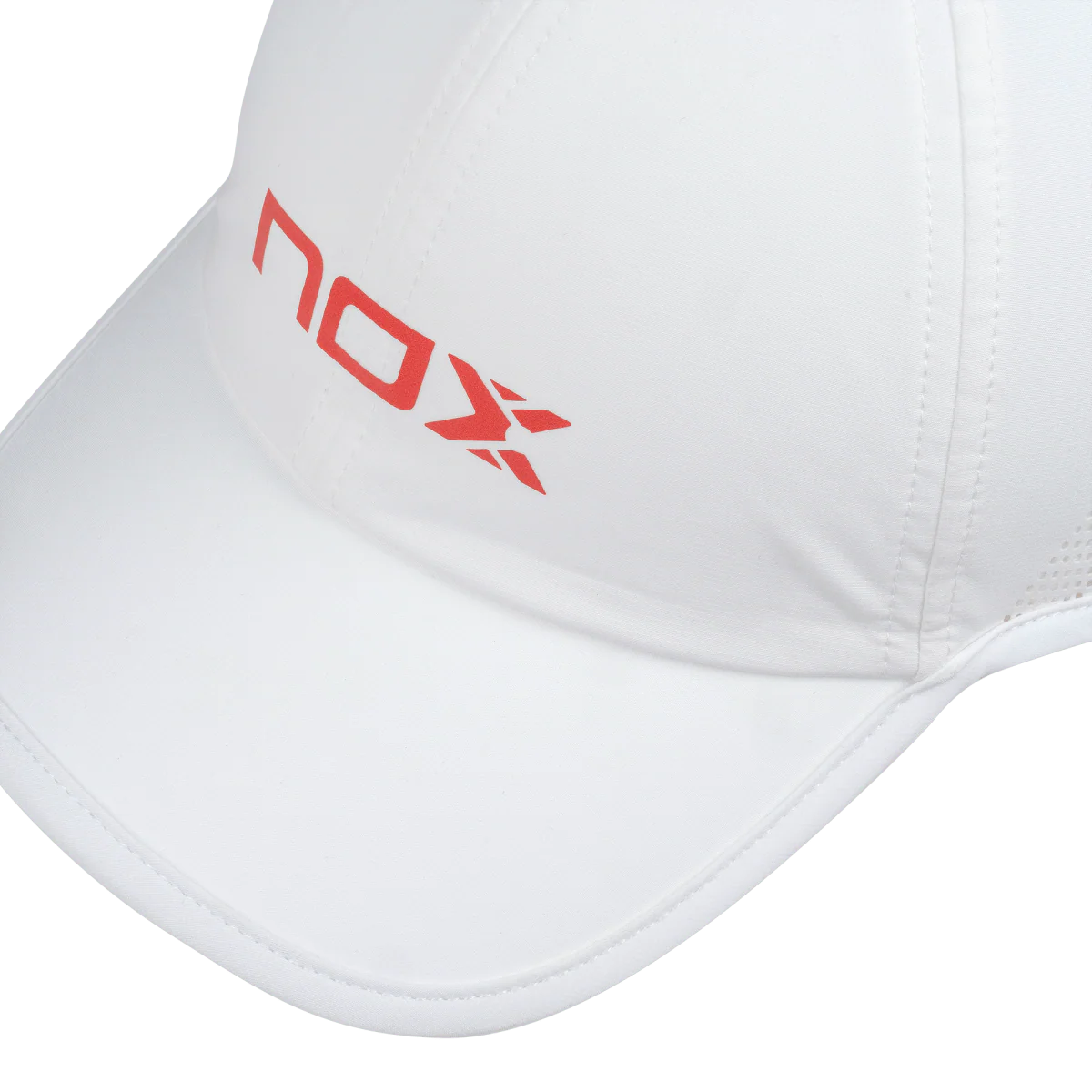 Kepurė NOX balta/raudona