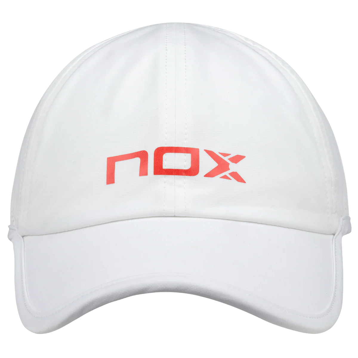 Kepurė NOX balta/raudona