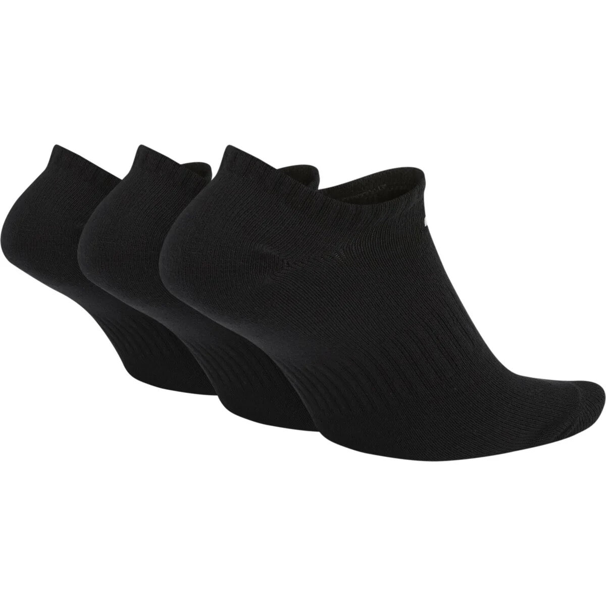 Kojinės NIKE Everyday Lightweight No Show Black 3 poros (34–38)