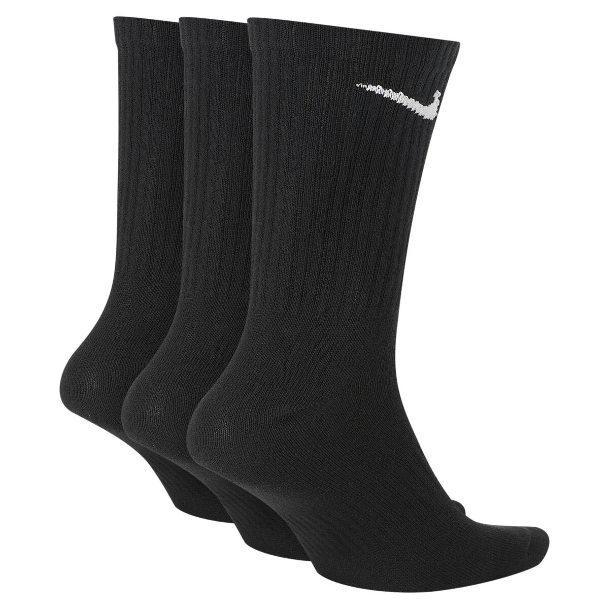 Kojinės NIKE Everyday Cushion Crew, Black, 3 poros (34–38)