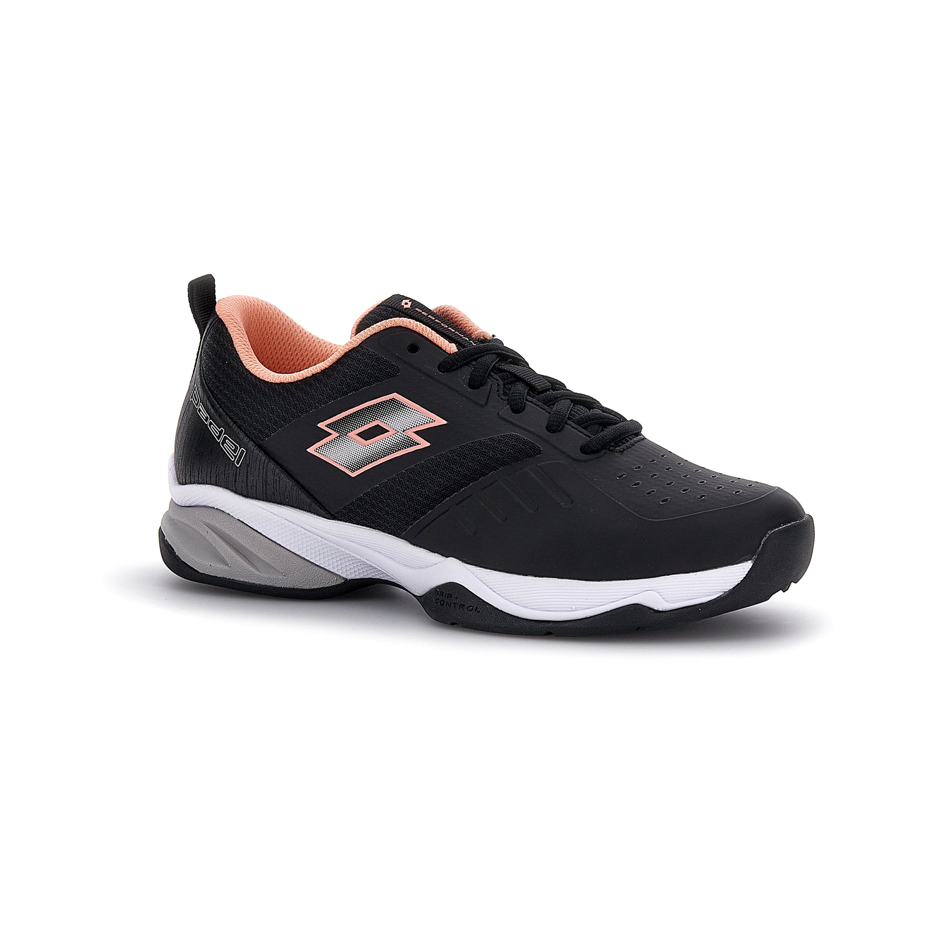 Padelio batai LOTTO Superrapida 400 VI W Woman All Black (40)