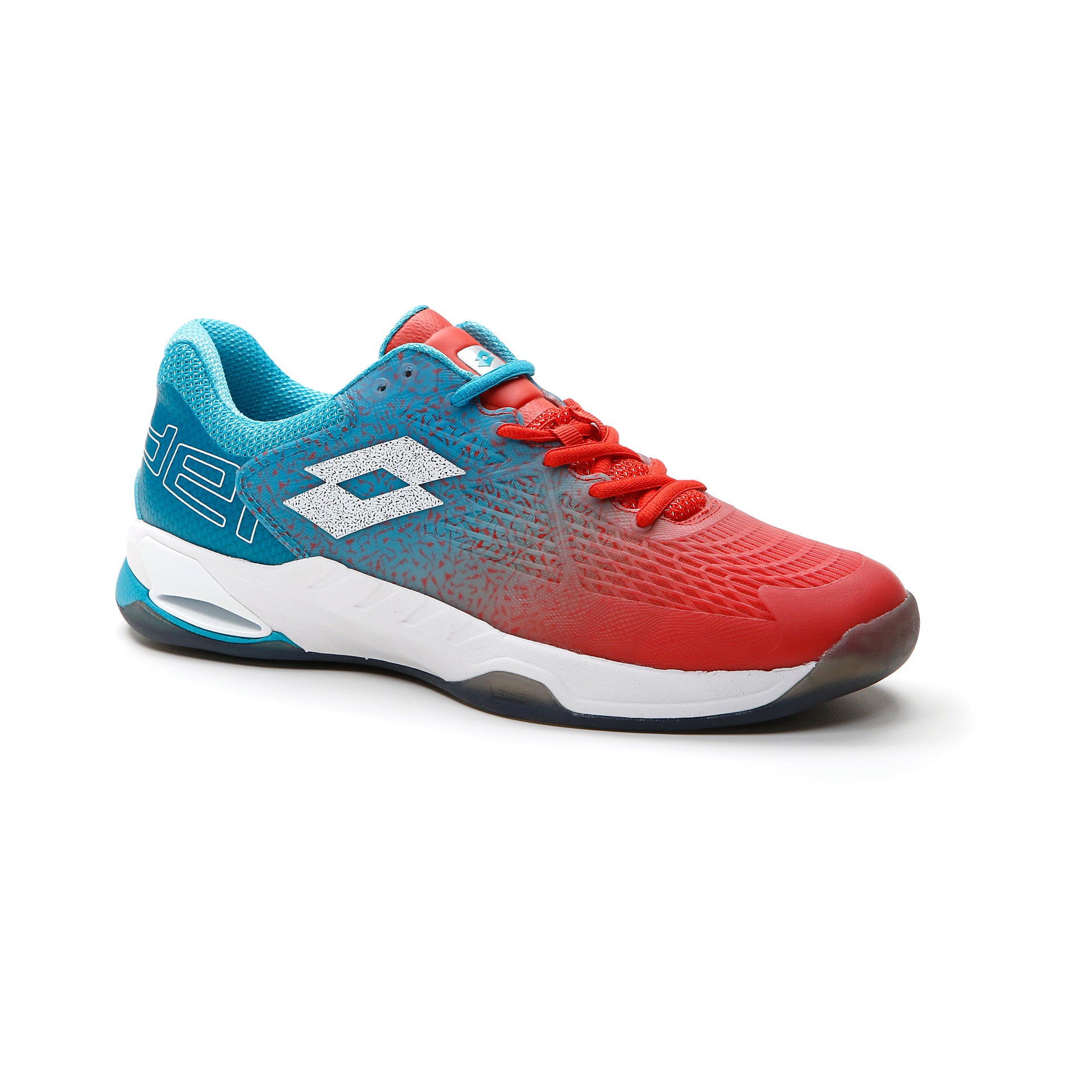 Padelio batai LOTTO Superrapida 100 Mangrenadine Red (40)