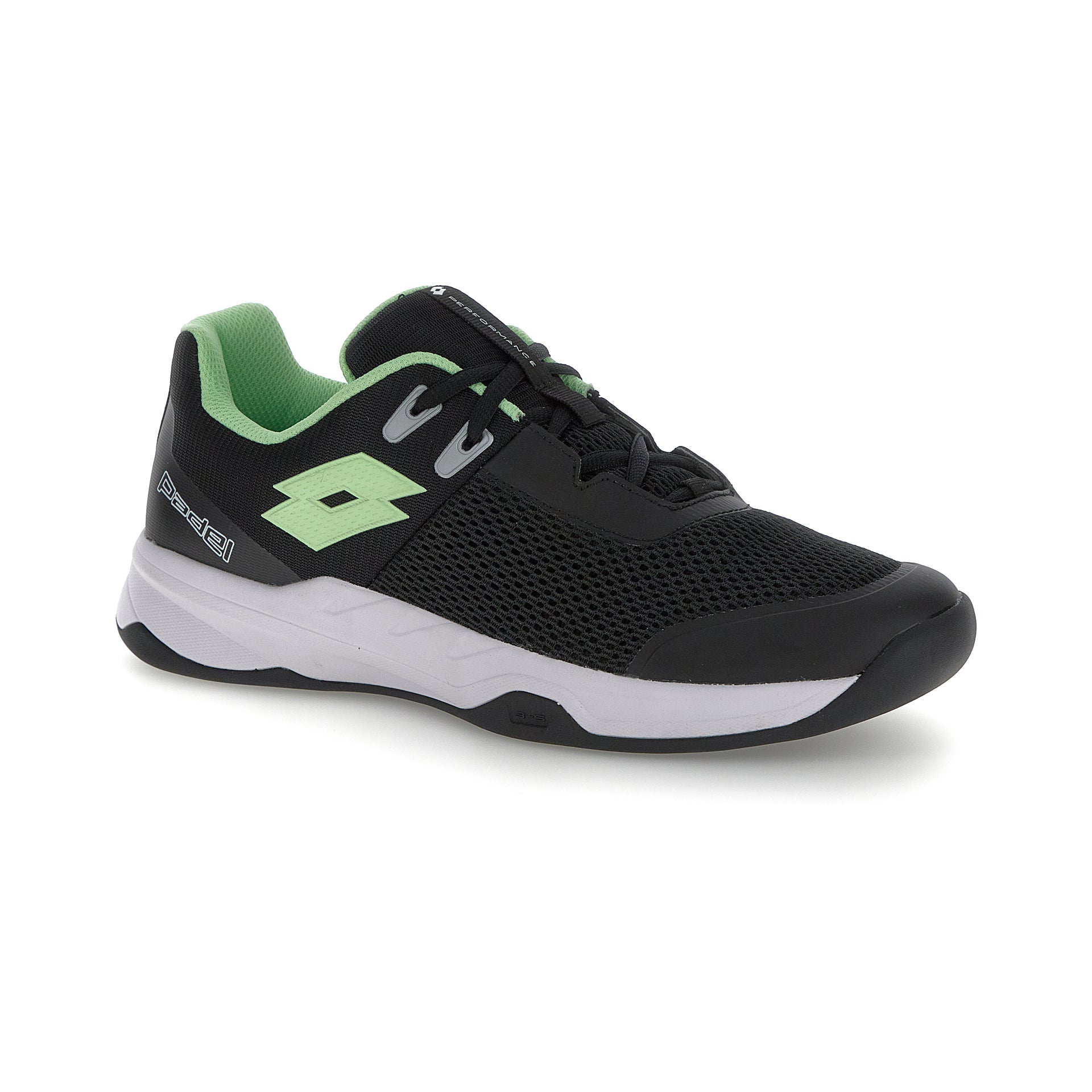 Padelio batai LOTTO Superrapida 600 II Man All Black (44)