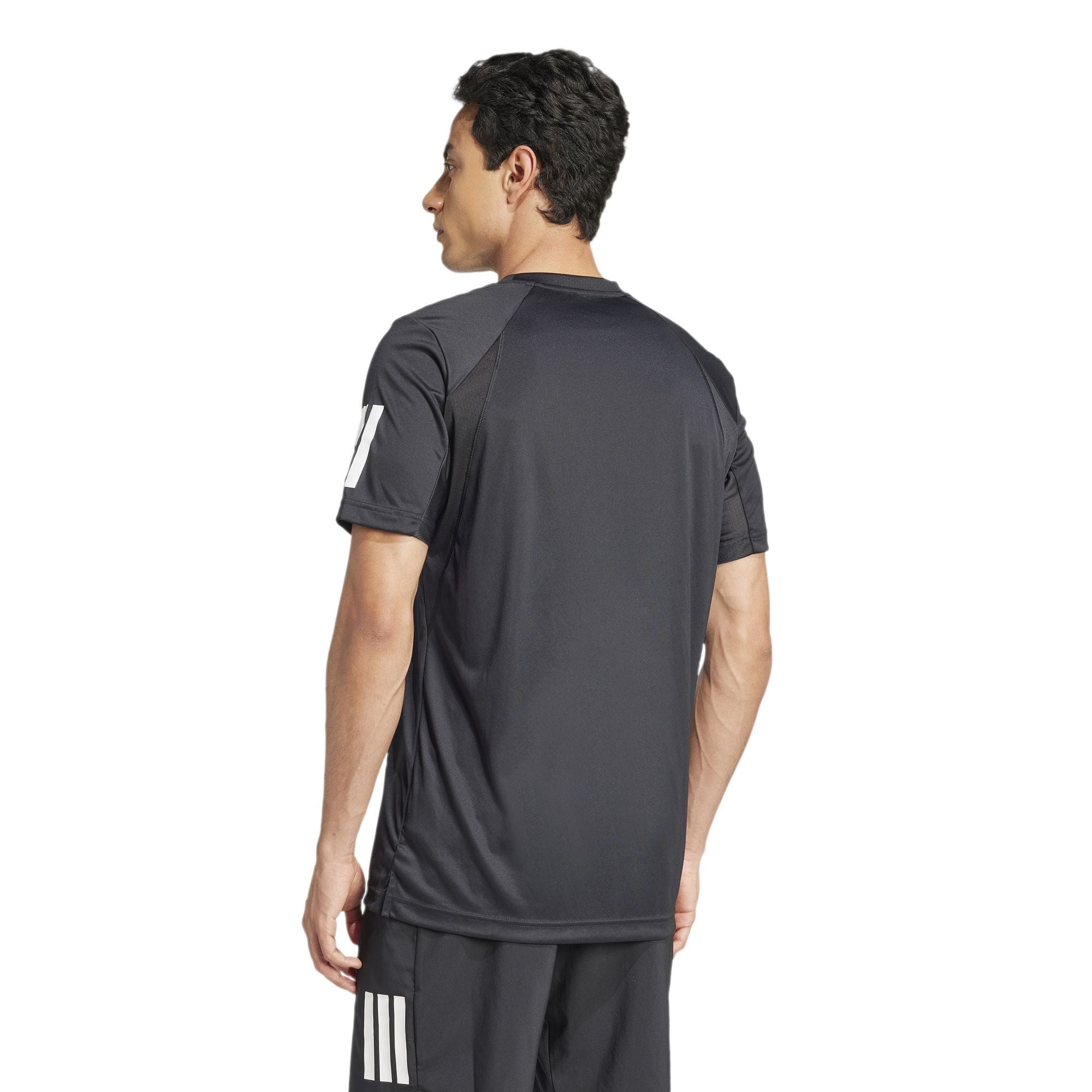 Marškinėliai ADIDAS Club 3-Stripe Men Black (S)