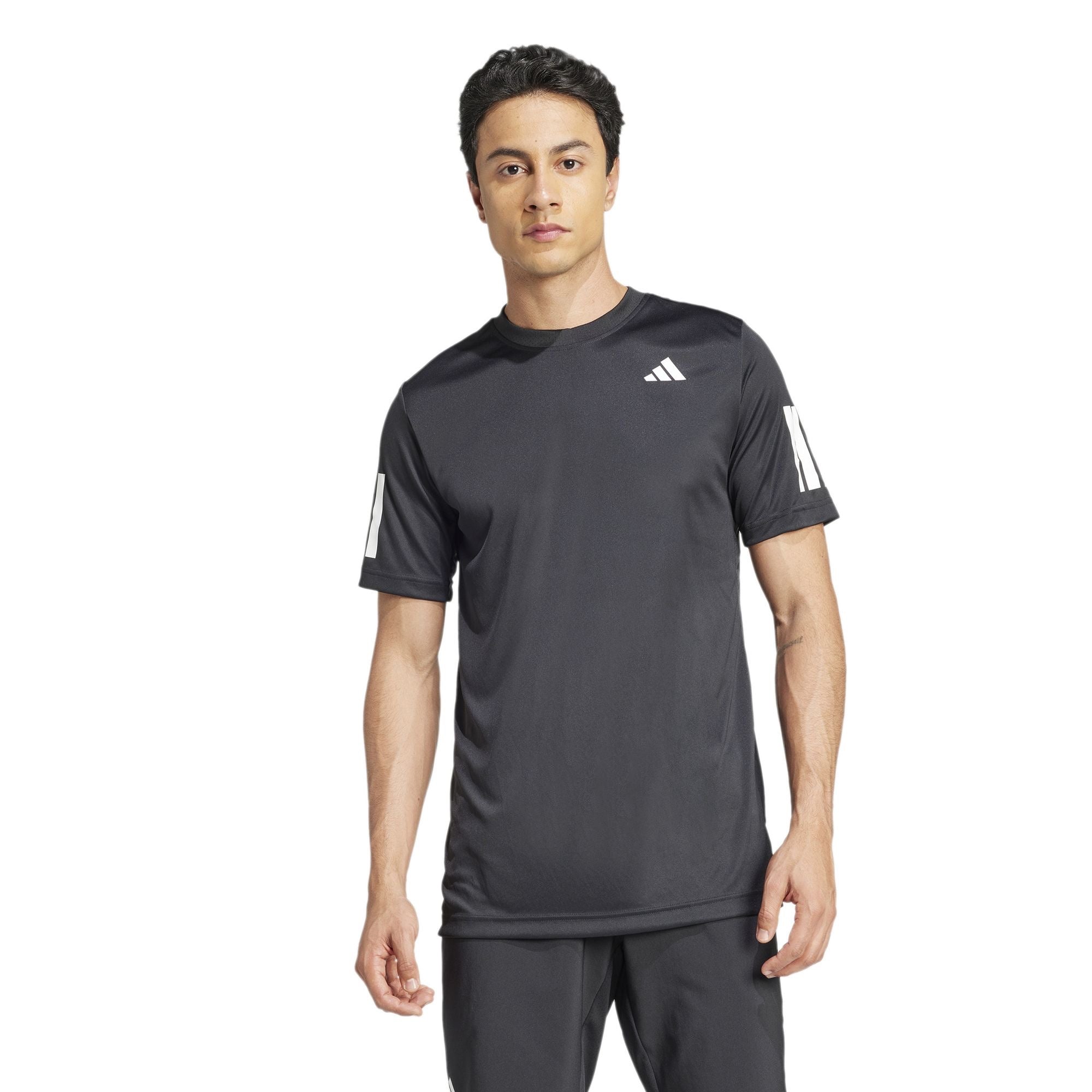 Marškinėliai ADIDAS Club 3-Stripe Men Black (S)