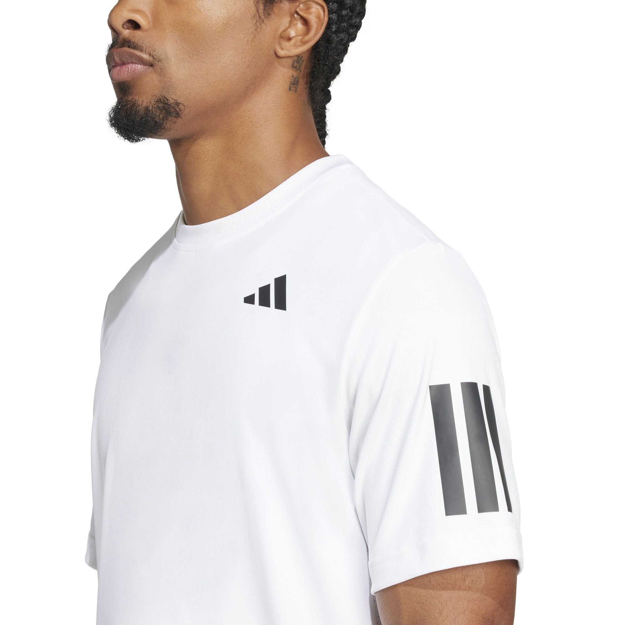 Marškinėliai ADIDAS Club 3-Stripe Men White (XL)