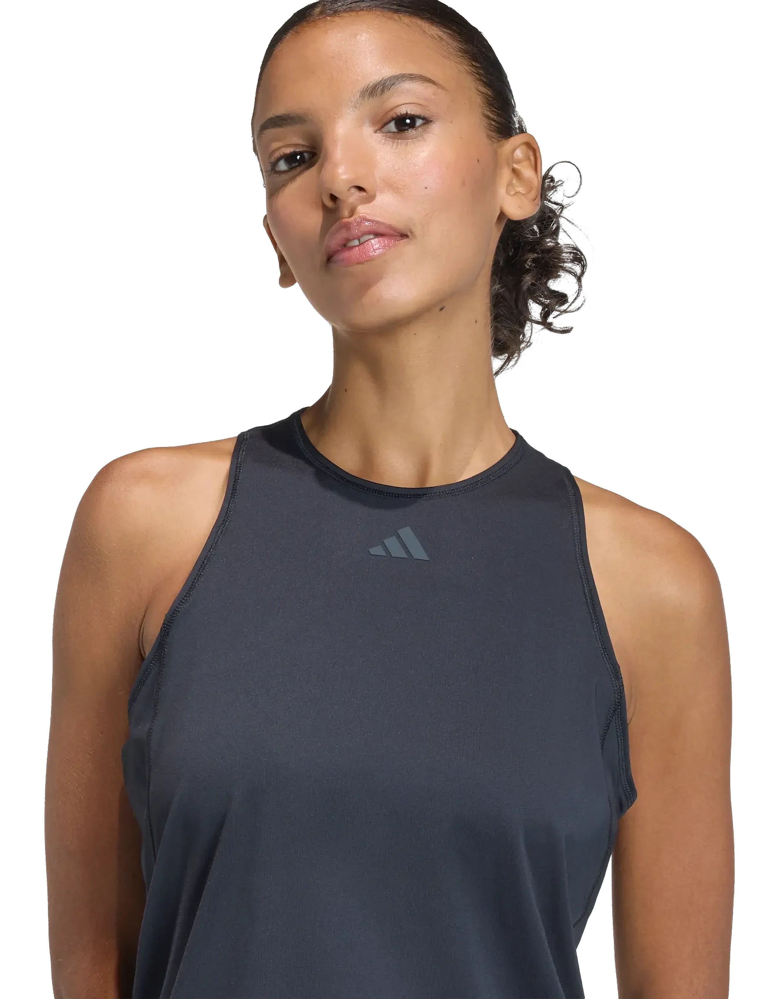 Marškinėliai be rankovių ADIDAS Club Women Black (L)