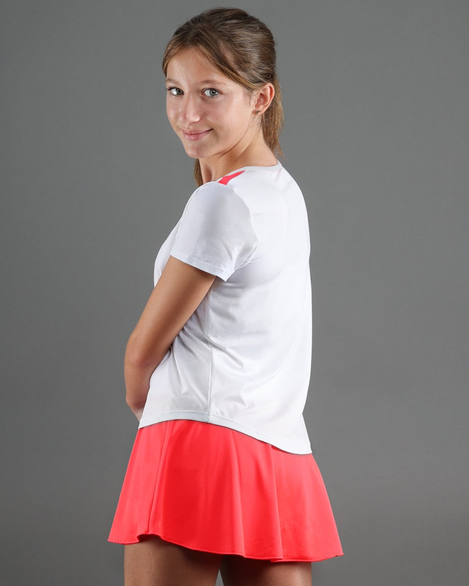 Marškinėliai be rankovių ENDLESS Glory II Kids White (12-14)