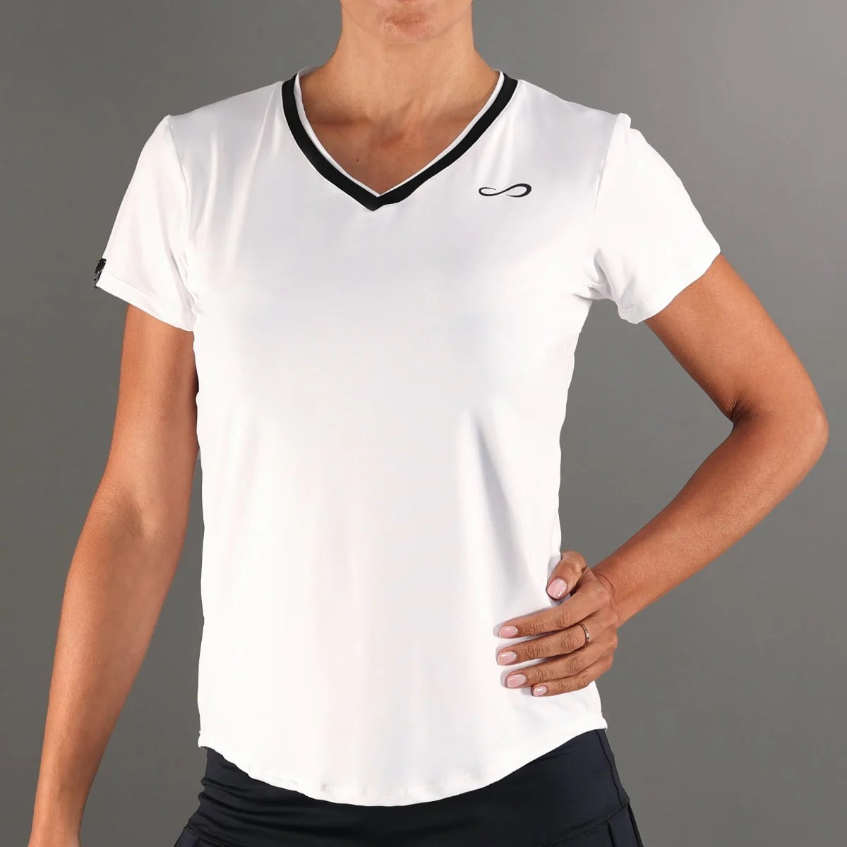 Marškinėliai be rankovių ENDLESS Glory Women II White (L)