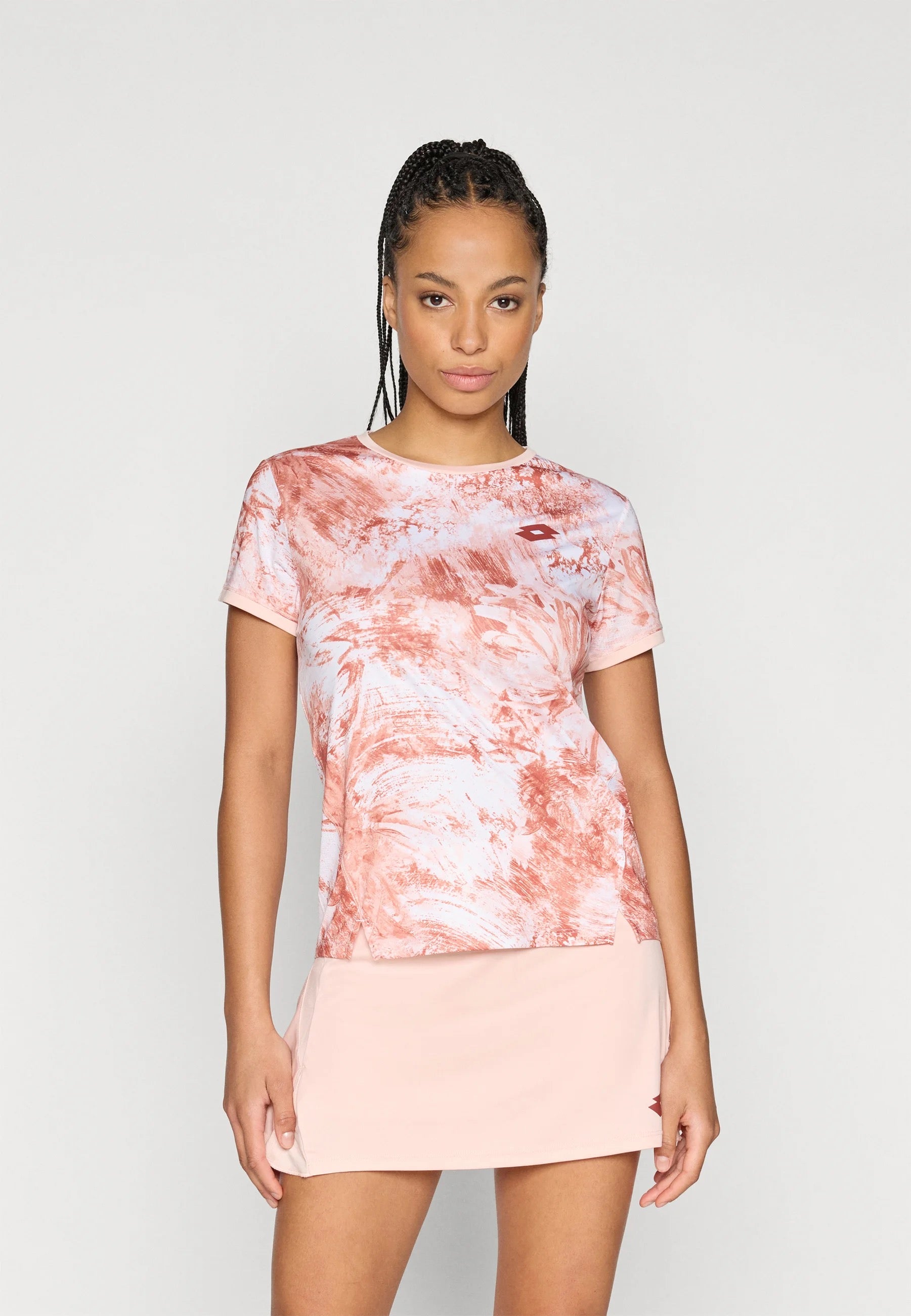 Marškinėliai LOTTO Tech W IV D2 Woman Dogwood Pink (L)