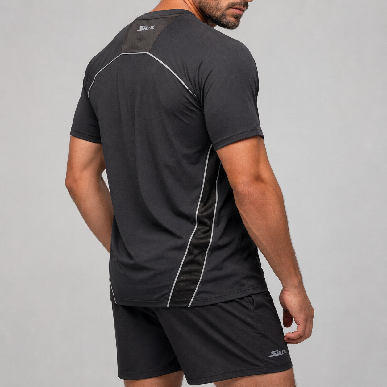 Marškinėliai SIUX Match 24 Men Black (M)