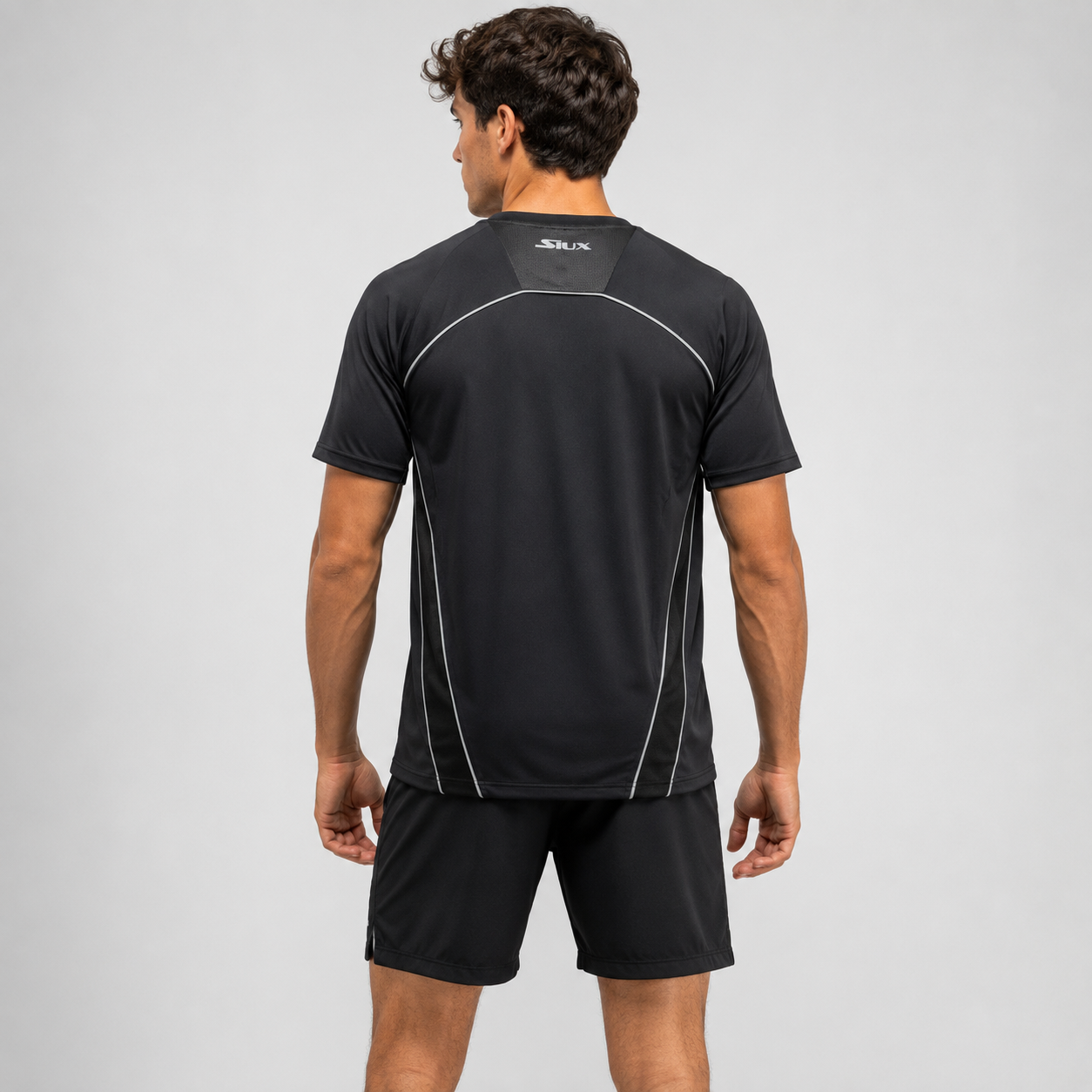 Marškinėliai SIUX Match 24 Men Black (M)