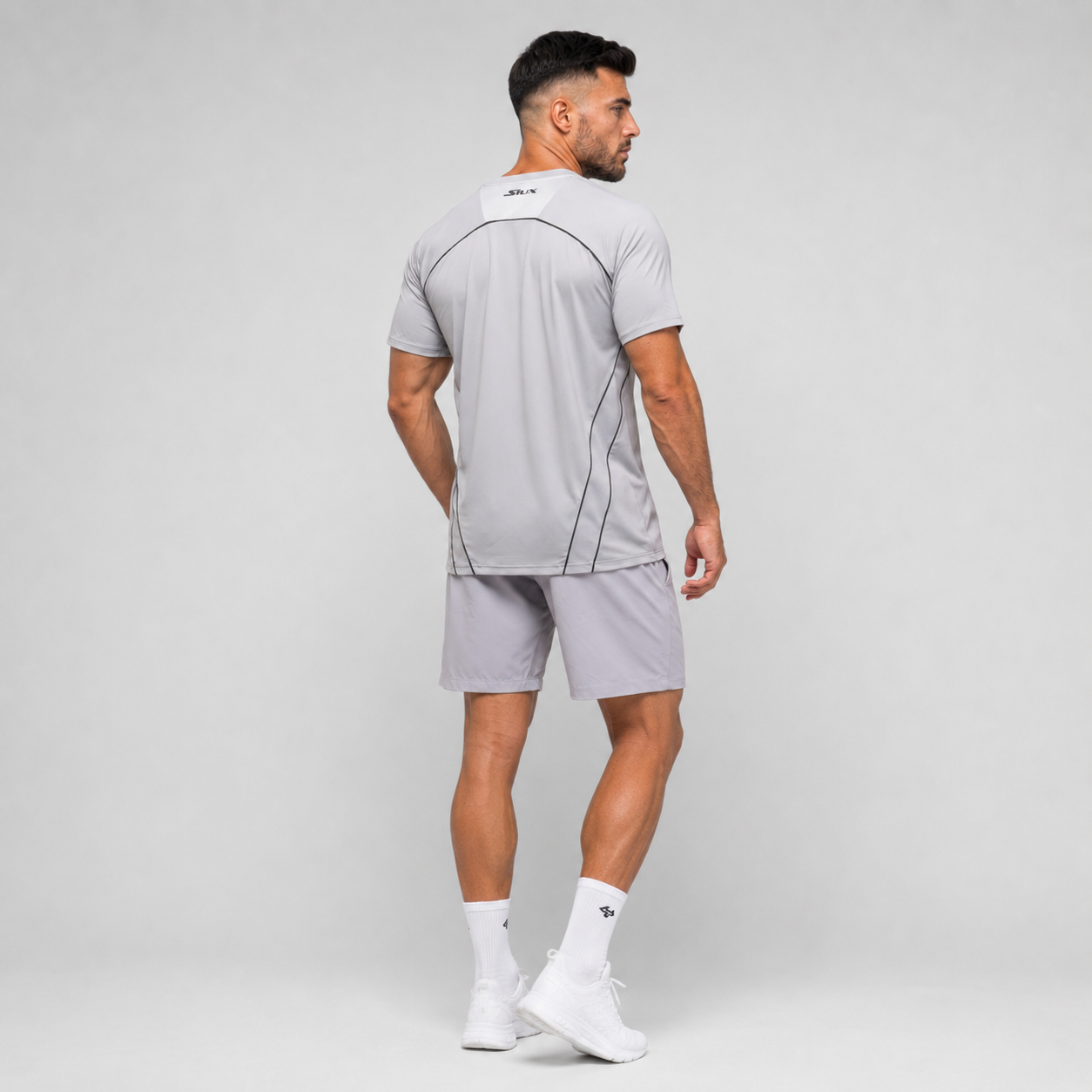 Marškinėliai SIUX Match 24 Men Grey (M)