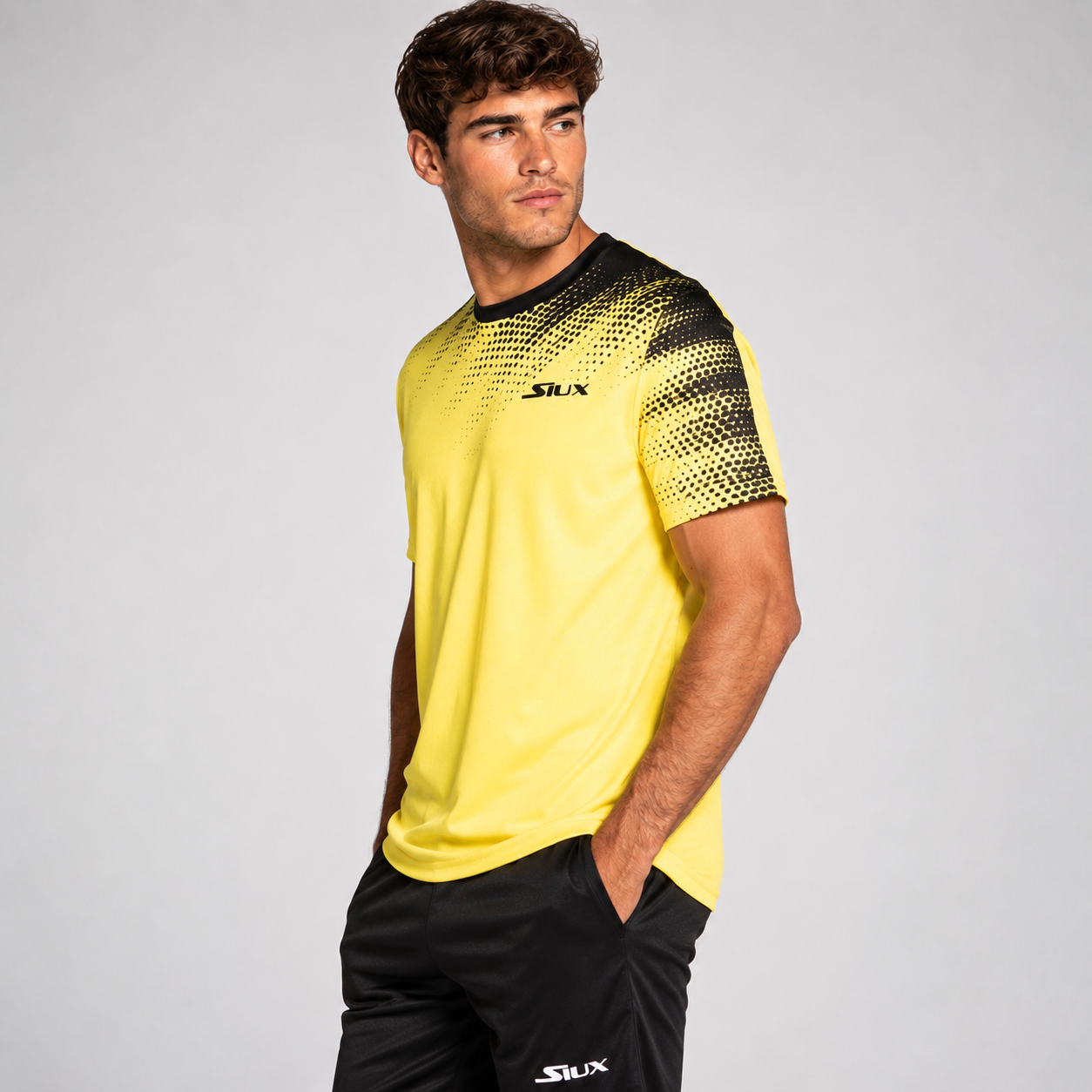 Marškinėliai SIUX Strike Yellow Men (XL)