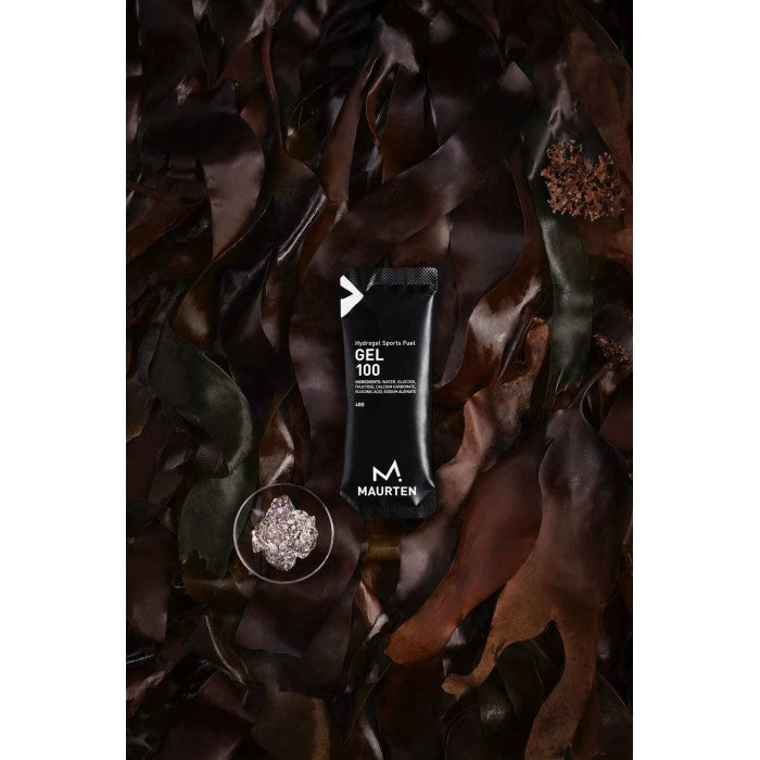 Maurten GEL 100 – energinis gelis ištvermės sportui, bėgikams ir dviratininkam, pakuotėje