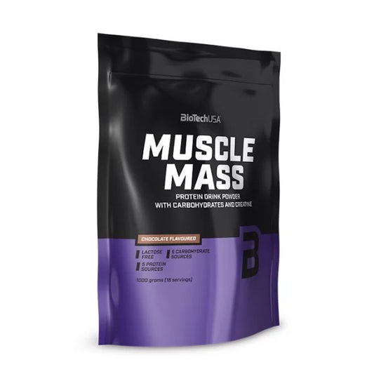 BioTechUSA "Muscle Mass“ baltymų-kreatino-angliavandenių kompleksas