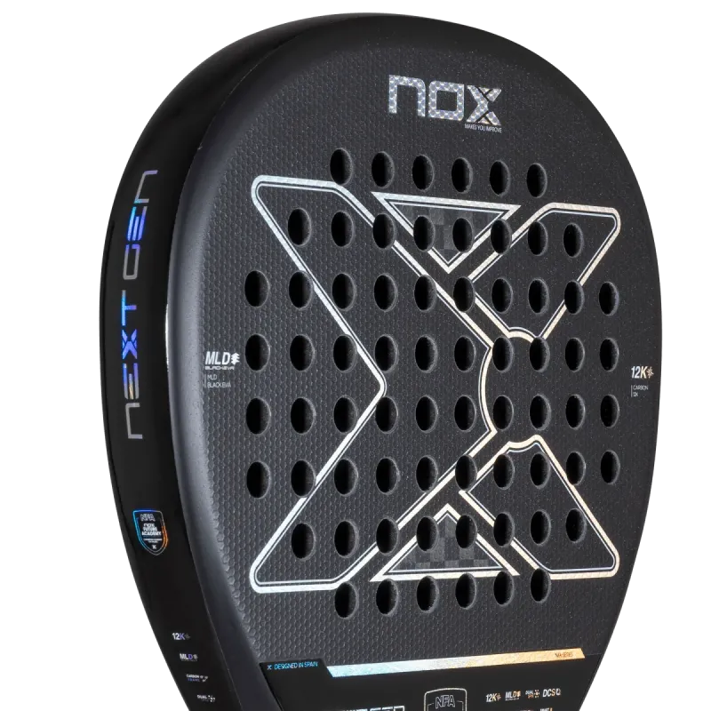 Padelio raketė NOX Nextgen Pro Attack 12K NFA Series