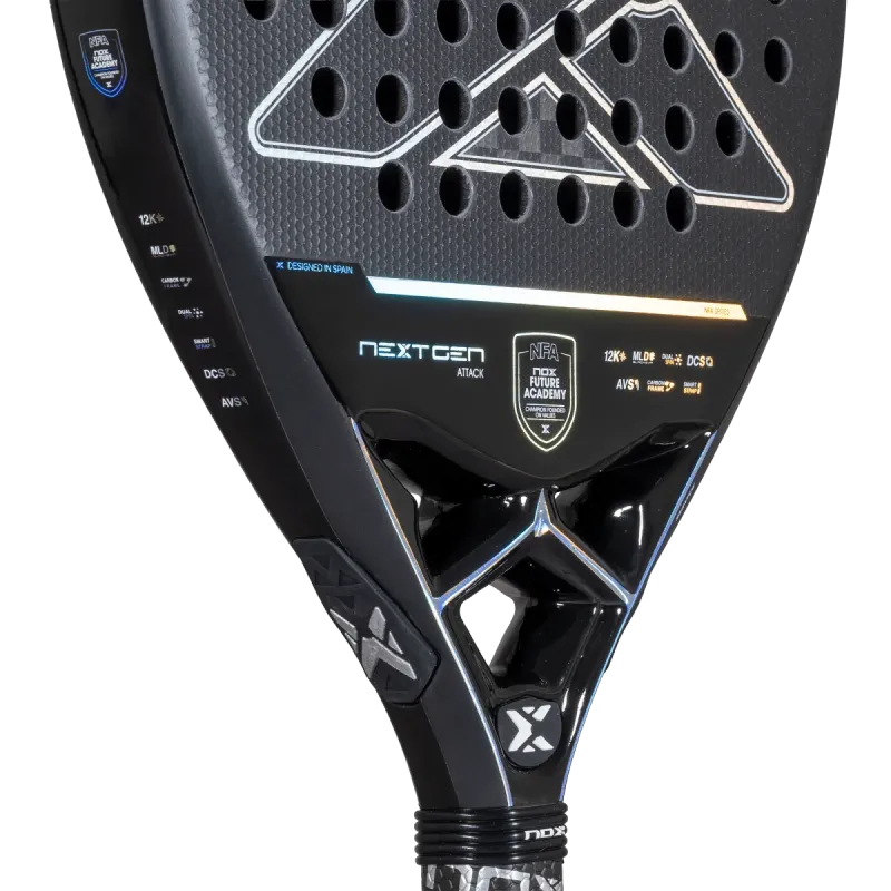 Padelio raketė NOX Nextgen Pro Attack 12K NFA Series