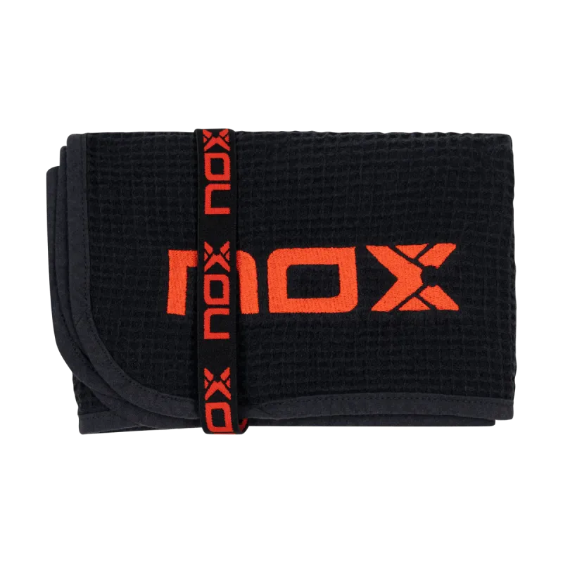Towel NOX Cotton black/red