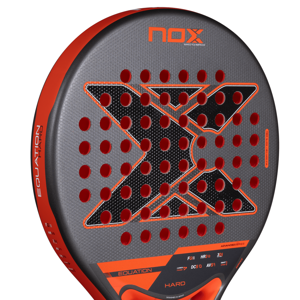 NOX Equation HARD Advanced 2027 padelio raketė