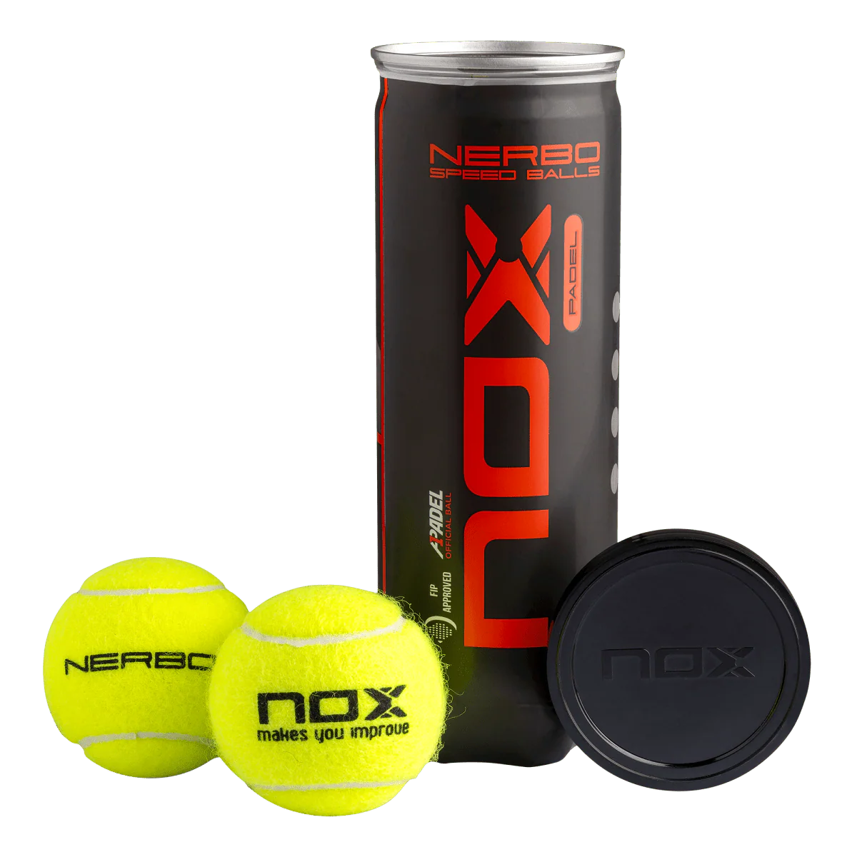 Nox 'Pro Titanium' paddle balls (3pc.)
