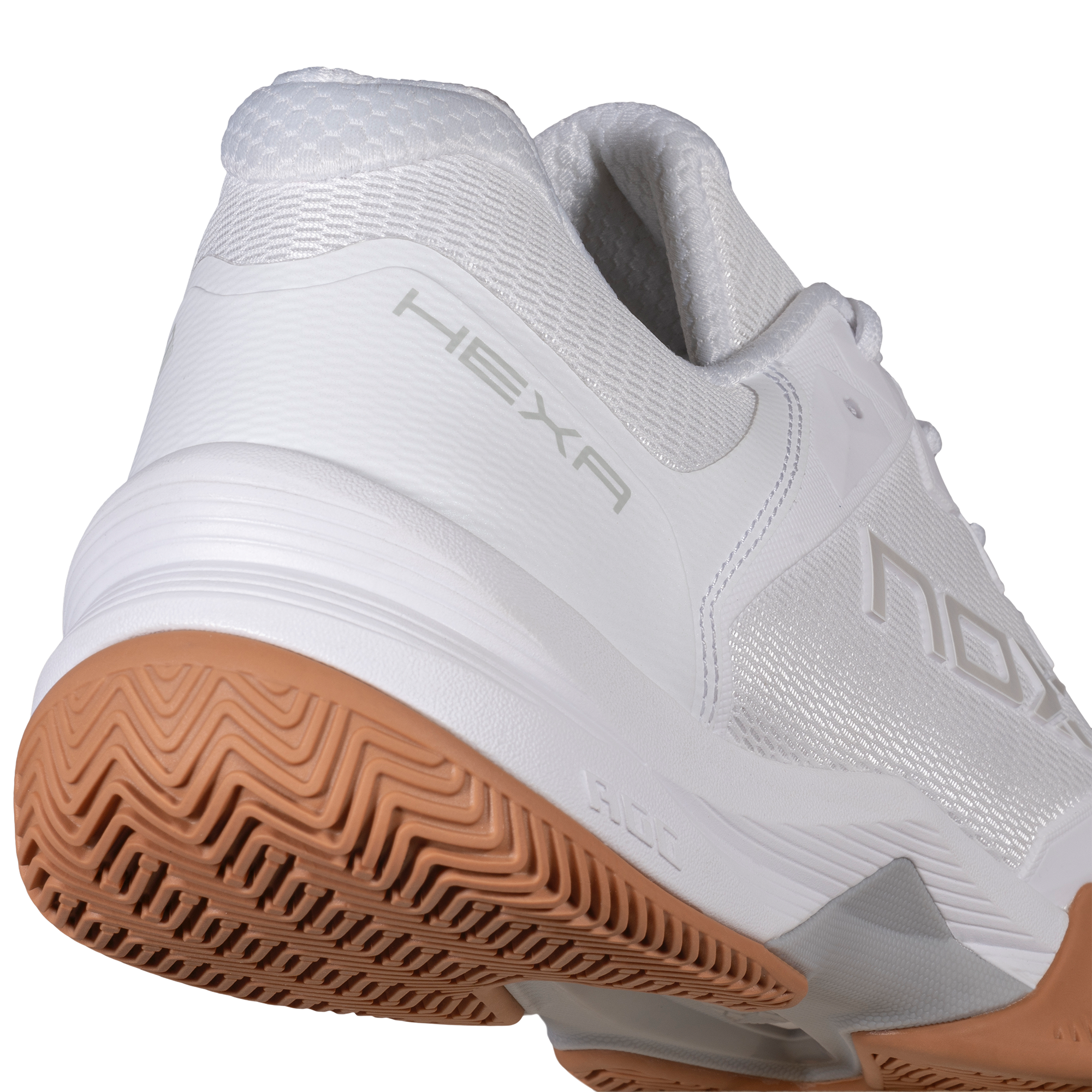 NOX ML10 Hexa White/Gum Rubber balti padelio batai 