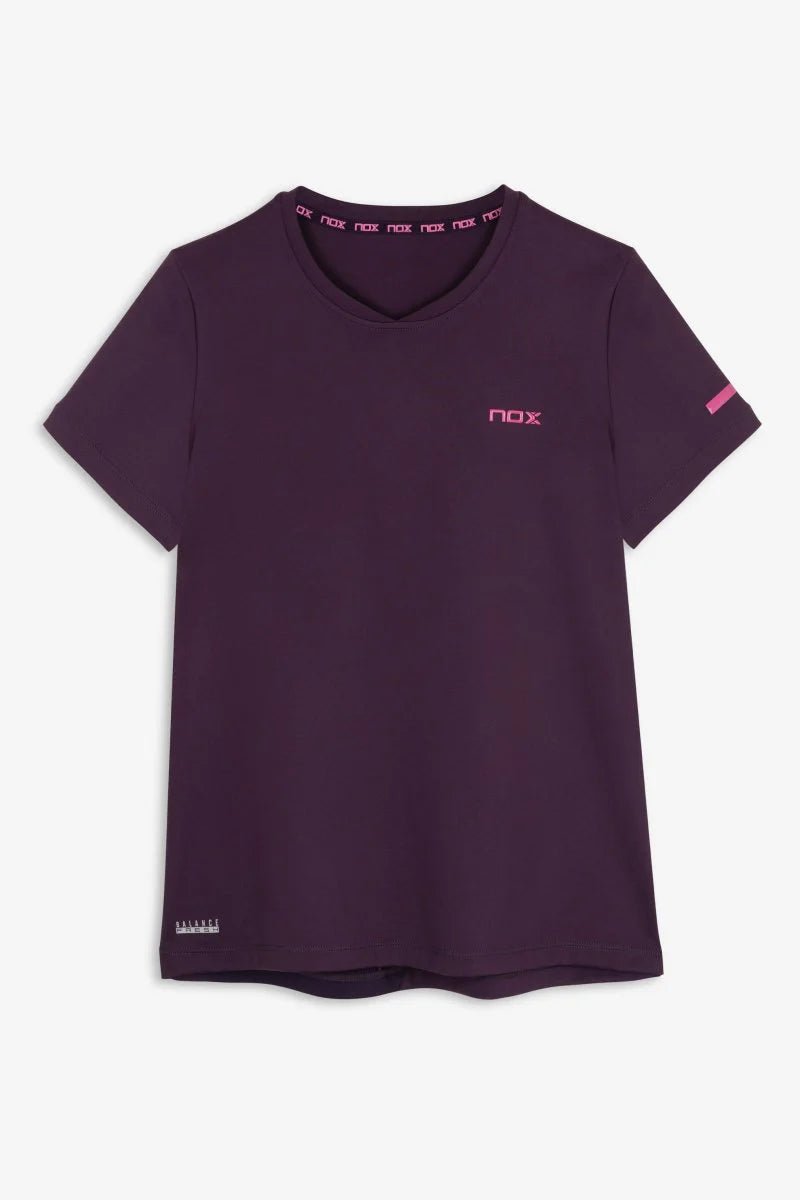 NOX Pro Blackberry moteriški marškinėliai (sp. violetinė) - FitZone