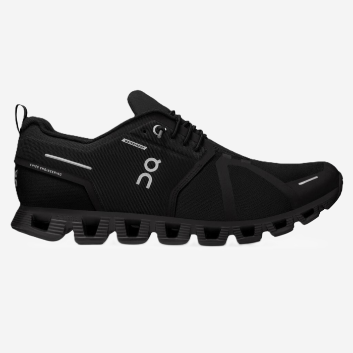 ON CLOUD 5 WATERPROOF vyriški vaikščiojimo batai (sp. juoda)