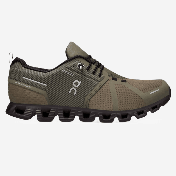 ON CLOUD 5 WATERPROOF men's walking shoes (sp. khaki) - FitZone