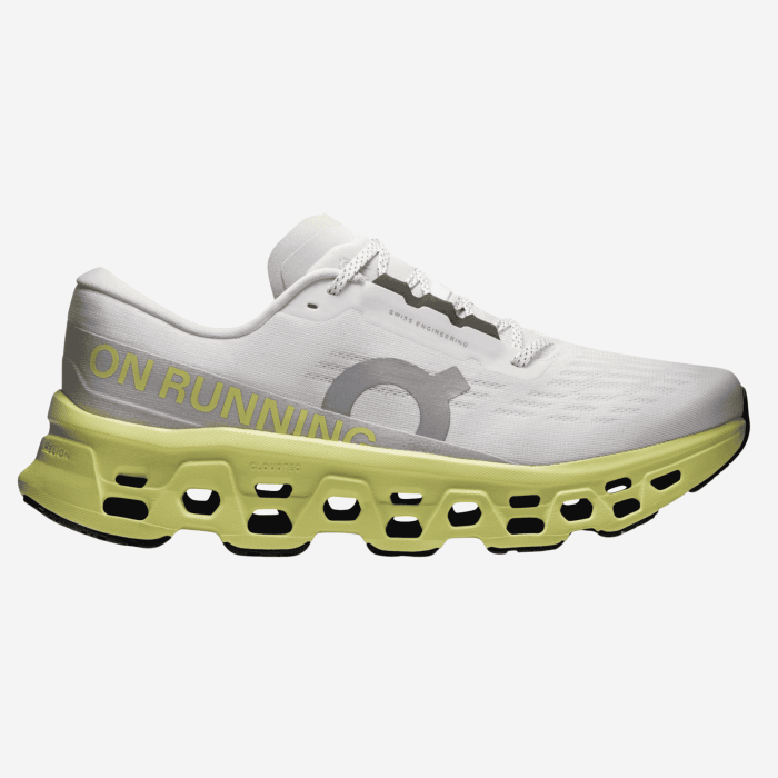 ON CLOUDMONSTER 3 Men's Running Shoes (Sp. White/Yellow) - FitZone