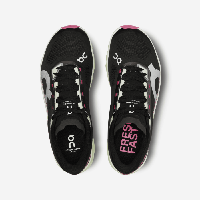 ON CLOUDMONSTER HYPER juoda/rožinė vyriški bėgimo batai